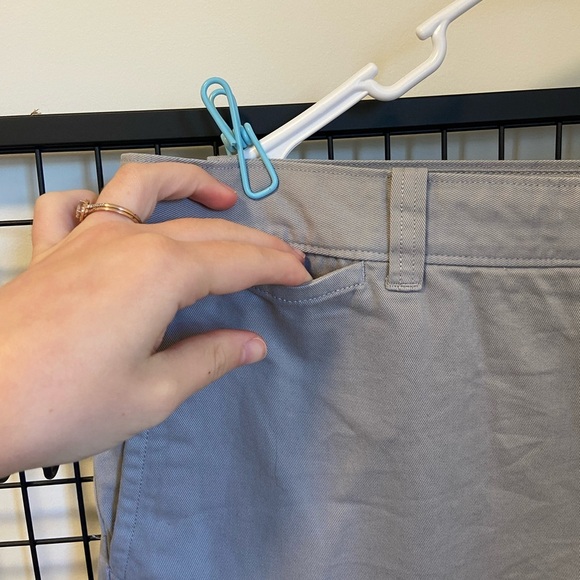 NWOT | Jack Wills‎ gray khaki shorts — 36” waist - Picture 3 of 6